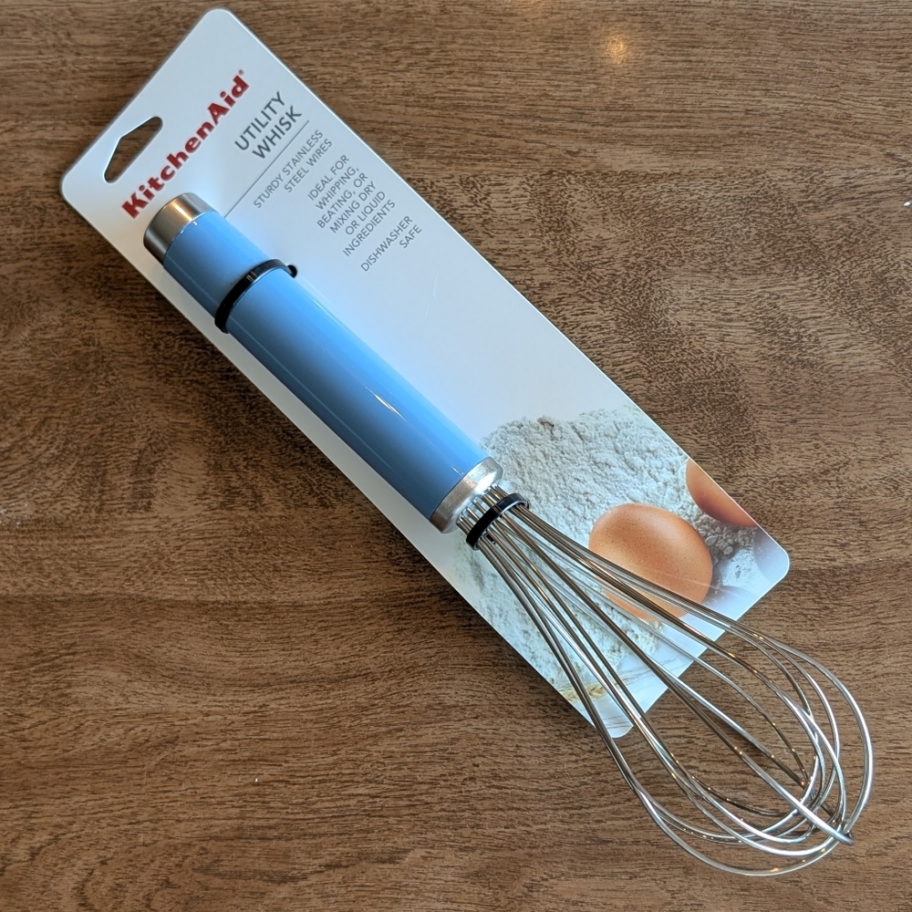 Corn Flower Blue KitchenAid Utility Whisk